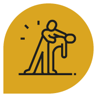Work injury icon